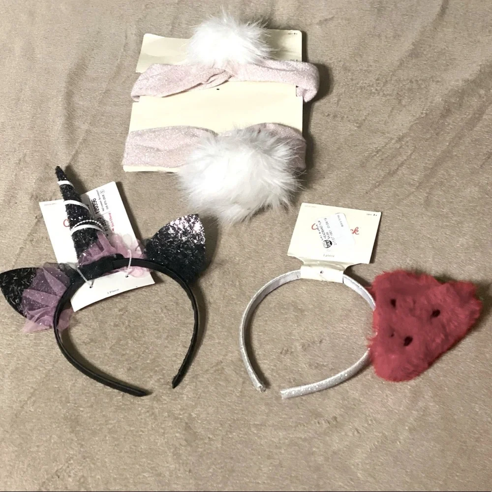 Cat & Jack headband bundle
